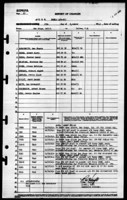 Burke (APD-65) > 1945