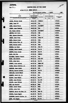 Burke (APD-65) > 1946