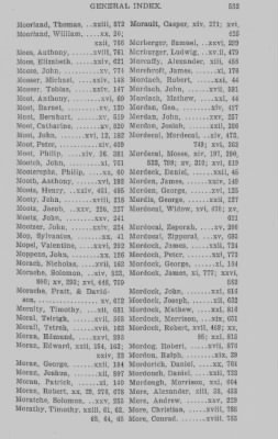 Volume XXIX > General Index to Volumes XI-XXVI