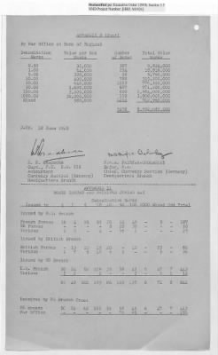 Thumbnail for Records Relating to the Currency Section > Currency Section for Germany: Boxes of Currency Held in Reserve