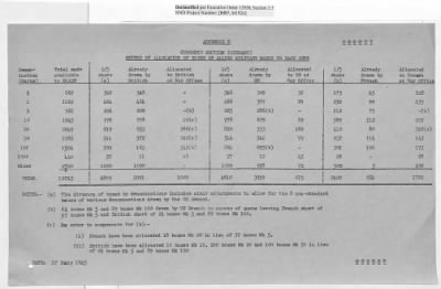 Thumbnail for Records Relating to the Currency Section > Currency Section for Germany: Boxes of Currency Held in Reserve