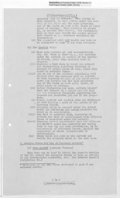 Thumbnail for Records Relating to the Currency Section > Currency Section for Germany: Operating Instructions