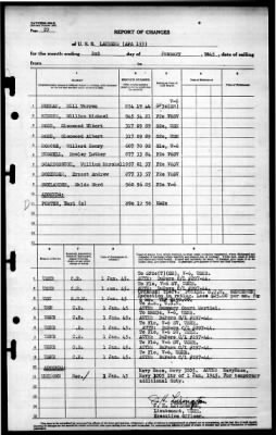 Laurens (APA-153) > 1945