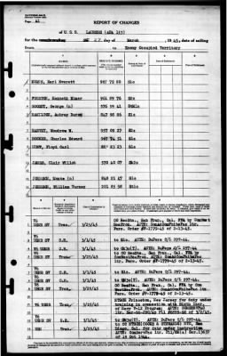 Laurens (APA-153) > 1945