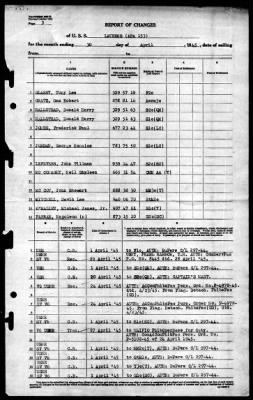 Laurens (APA-153) > 1945