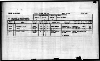 Laurens (APA-153) > 1945