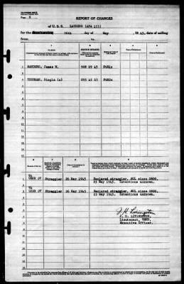 Laurens (APA-153) > 1945