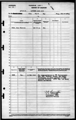 Laurens (APA-153) > 1945