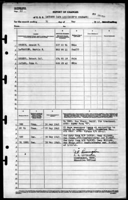 Laurens (APA-153) > 1945