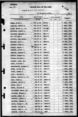 Laurens (APA-153) > 1945