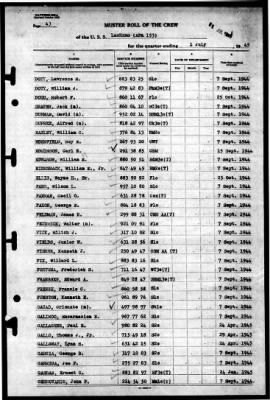 Laurens (APA-153) > 1945