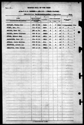 Laurens (APA-153) > 1944