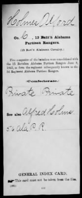Holmes, Alford (Private) > Page 1