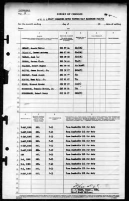 MTB Squadrons, US Pacific Fleet > 1945