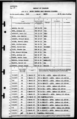 Thumbnail for MTB Squadron 18 (VMTB-18) > 1945