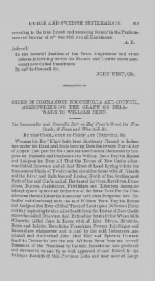 Thumbnail for Volume VII > Papers Relating to the Dutch and Swedish Settlements on the Delaware River