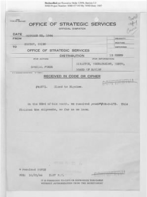 Thumbnail for Washington Office, Special Funds, Intelligence (WASH-SPF-FIN) > WASH-SPF-FIN-96: Gold File (October 2, 1944–November 30, 1944)