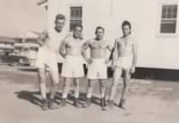 Going for a swim at Keesler Airfield 1942