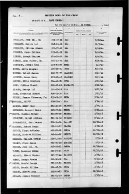 Zane (DMS-14) > 1945