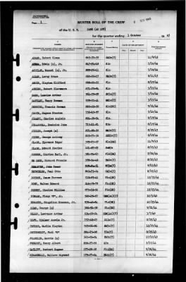 Zane (DMS-14) > 1945