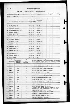 Mifflin (APA-207) > 1945