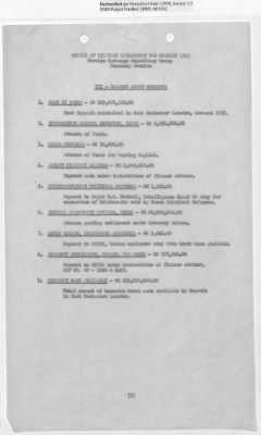 Thumbnail for Records Relating to Operations "Birddog" and "Doorknob" > Office of Military Government U.S. [Omgus] Account No. 10/1973:Monthly Reports