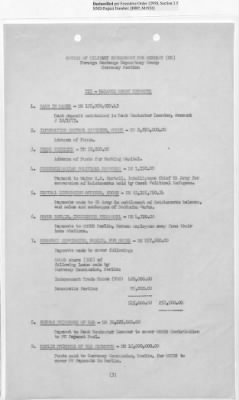 Thumbnail for Records Relating to Operations "Birddog" and "Doorknob" > Office of Military Government U.S. [Omgus] Account No. 10/1973:Monthly Reports