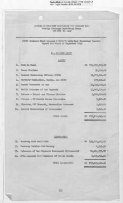 Thumbnail for Records Relating to Operations "Birddog" and "Doorknob" > Office of Military Government U.S. [Omgus] Account No. 10/1973:Monthly Reports