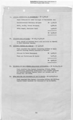 Thumbnail for Records Relating to Operations "Birddog" and "Doorknob" > Office of Military Government U.S. [Omgus] Account No. 10/1973:Monthly Reports