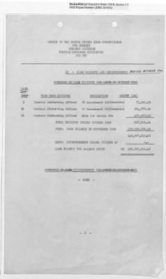 Thumbnail for Records Relating to Operations "Birddog" and "Doorknob" > Office of Military Government U.S. [Omgus] Account No. 10/1973:Monthly Reports