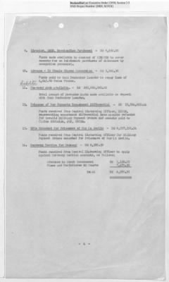 Thumbnail for Records Relating to Operations "Birddog" and "Doorknob" > Office of Military Government U.S. [Omgus] Account No. 10/1973:Monthly Reports