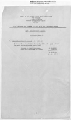 Thumbnail for Records Relating to Operations "Birddog" and "Doorknob" > Office of Military Government U.S. [Omgus] Account No. 10/1973:Monthly Reports