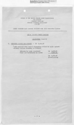 Thumbnail for Records Relating to Operations "Birddog" and "Doorknob" > Office of Military Government U.S. [Omgus] Account No. 10/1973:Monthly Reports