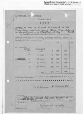 Thumbnail for Records Relating to Operations "Birddog" and "Doorknob" > Shipment Vouchers (Nos. 1/1 - 29/1)