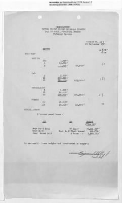 Thumbnail for Records Relating to Operations "Birddog" and "Doorknob" > Shipment Vouchers (Nos. 1/1 - 29/1)