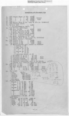 Thumbnail for Records Relating to Operations "Birddog" and "Doorknob" > Shipment Vouchers (Nos. 1/1 - 29/1)