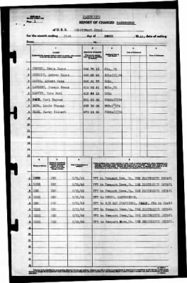 Cincinnati (CL-6) > 1945