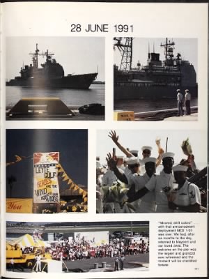 Thumbnail for USS Leyte Gulf (CG-55) > 1991