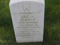 Military headstone
