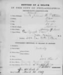 Thumbnail for Ellen Hunt Graham Patton 1869 Death Cert.JPG