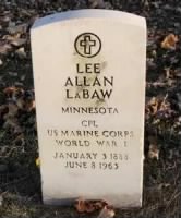 Corp Lee Allen LaBaw 1888-1963