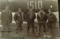 Lt Forrest T Nettles, Pilot leaving with his CREW to go over seas.