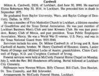 Thumbnail for Milton Alonzo Cardwell 1990 Obit.JPG