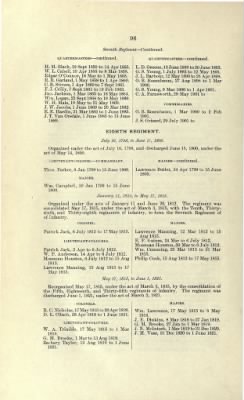 Thumbnail for US Army Historical Register - Volume 1 > Part I - Officers of the Army presented with Medals or Swords by Congress