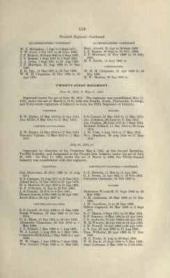 Thumbnail for US Army Historical Register - Volume 1 > Part I - Officers of the Army presented with Medals or Swords by Congress