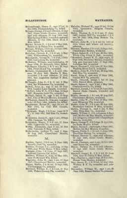 Thumbnail for US Army Historical Register - Volume 2 > Part III - Officers of the Regular Army Killed, Wounded, or Taken Prisoner in Action