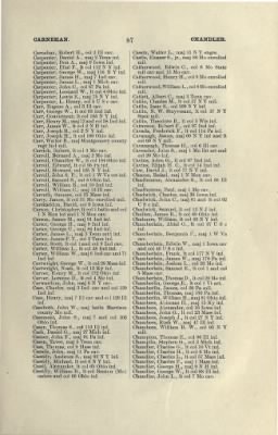 Thumbnail for US Army Historical Register - Volume 2 > Part III - Field Officers of Volunteers and Militia of the US During the Civil War