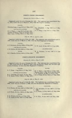 Thumbnail for US Army Historical Register - Volume 1 > Part I - Officers of the Army presented with Medals or Swords by Congress