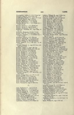 US Army Historical Register - Volume 2 > Part III - Officers of Volunteer Regiments During the War with Spain and Phillippine Insurrection