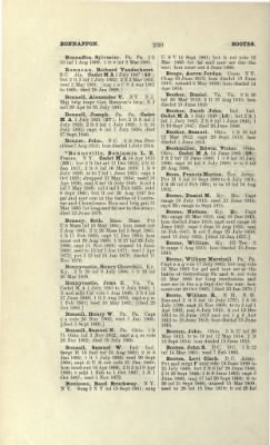 Thumbnail for US Army Historical Register - Volume 1 > Part II - Complete Alphabetical List of Commissioned Officers of the Army